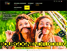 Tablet Screenshot of bourgogne-tourisme.com